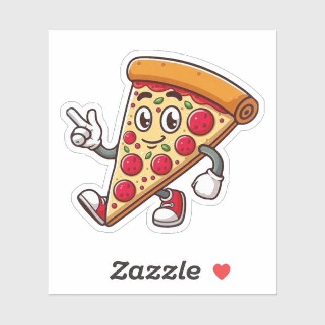 Pizza Slice  Sticker (Sheet)
