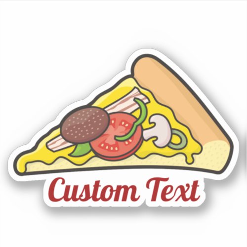 Pizza Slice Sticker