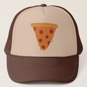 Pizza Slice Trucker Hat by Middlemind at Zazzle