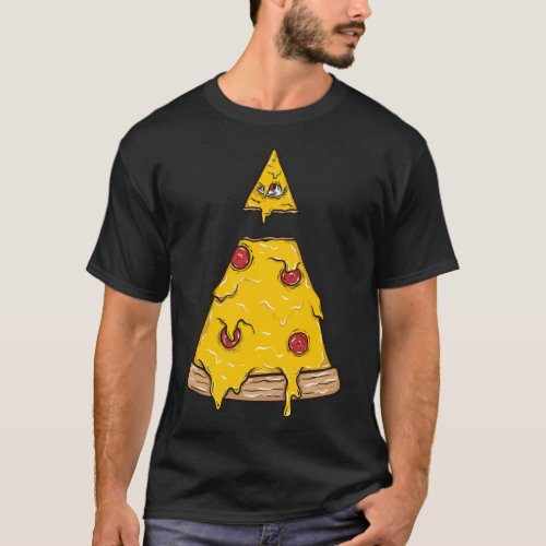 Pizza Slice With cheese and Pepperoni T_Shirt