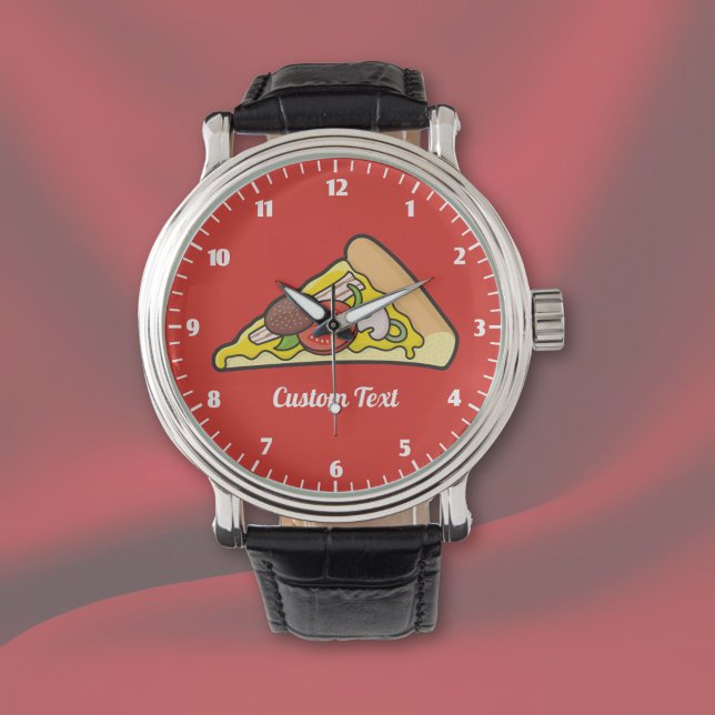 Pizza Slice Wristwatch (Creator Uploaded)