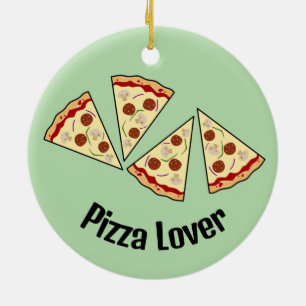 Pizza Slices Design Ornament