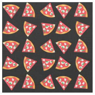 pizza slices fabric