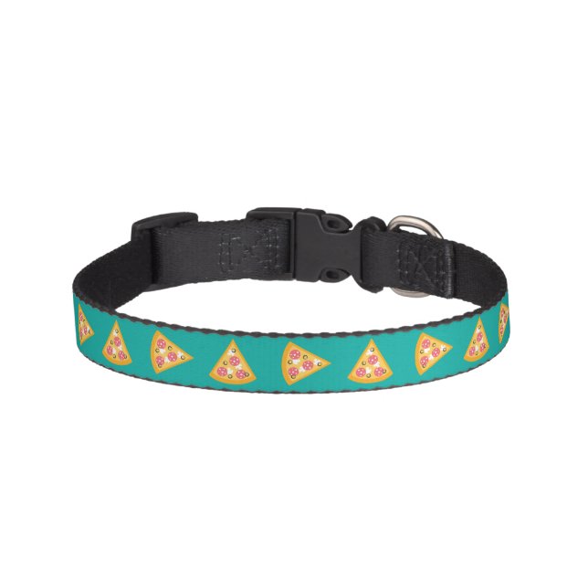 Pizza Slices Pattern Pet Collar (Front)