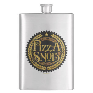 Pizza Snob - funny pizza lover Flask