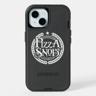 Pizza Snob - funny pizza lover iPhone 15 Case