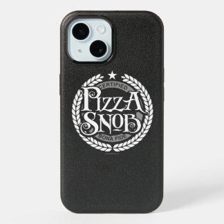Pizza Snob - funny pizza lover iPhone 15 Case