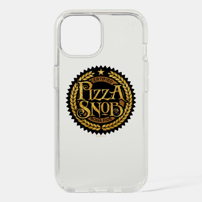 Pizza Snob - funny pizza lover Speck iPhone Case (Front)