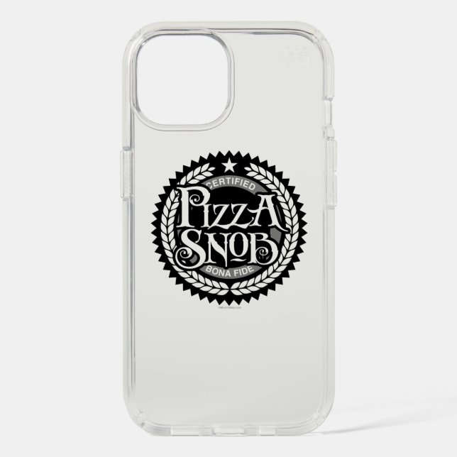 Pizza Snob - funny pizza lover Speck iPhone Case (Front)