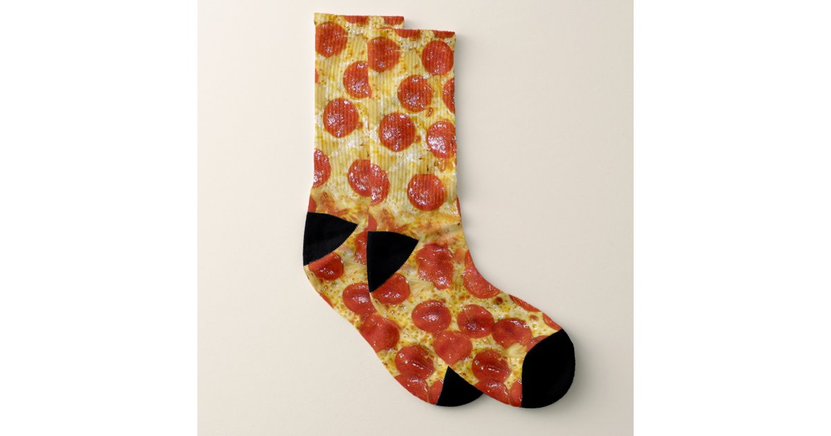 Pizza Socks | Zazzle