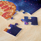 Pizza space cat jigsaw puzzle (Side)