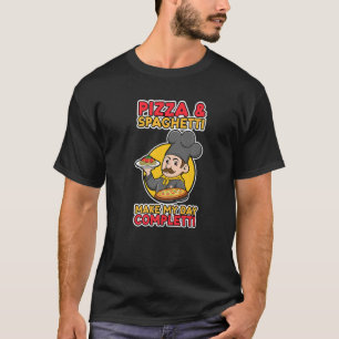 Pizza Spaghetti Problems Forgetti Italian Food Che T-Shirt