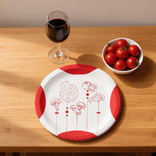Pizza Special Delivery Baby Shower Paper Plates