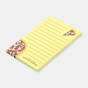 Pizza Supreme Combo Cute Kids Food Post-it Notes