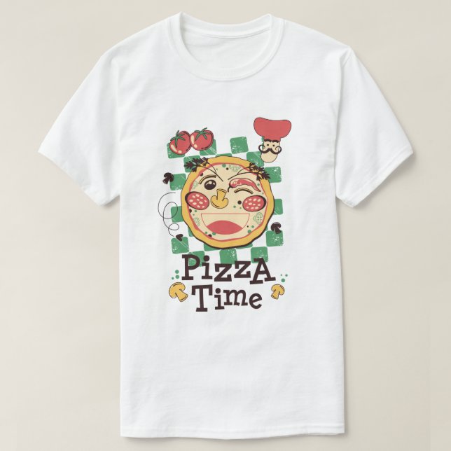 Pizza T-Shirt (Design Front)