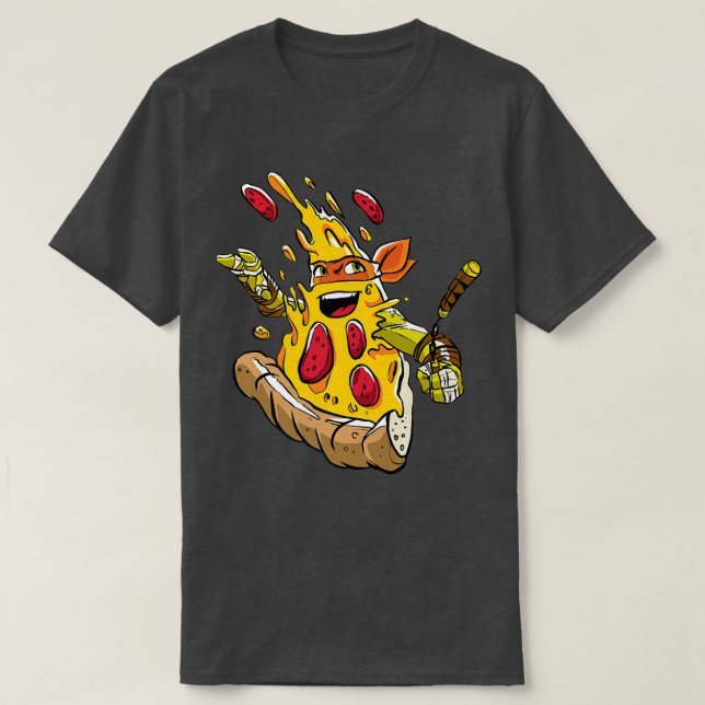 Pizza T Shirt, Pizza Kids, Pizza Girl, Pizza Lover T-Shirt (Design Front)