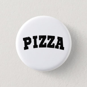 Pizza T-Shirt Trucker  Button