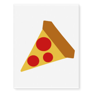 Pizza Temporary Tattoos