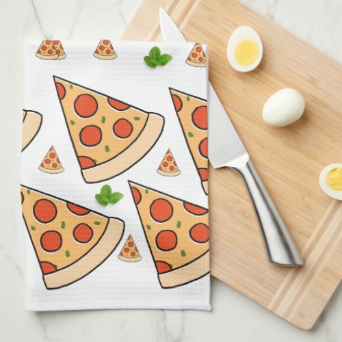 Pizza Themed Kitchen Towel