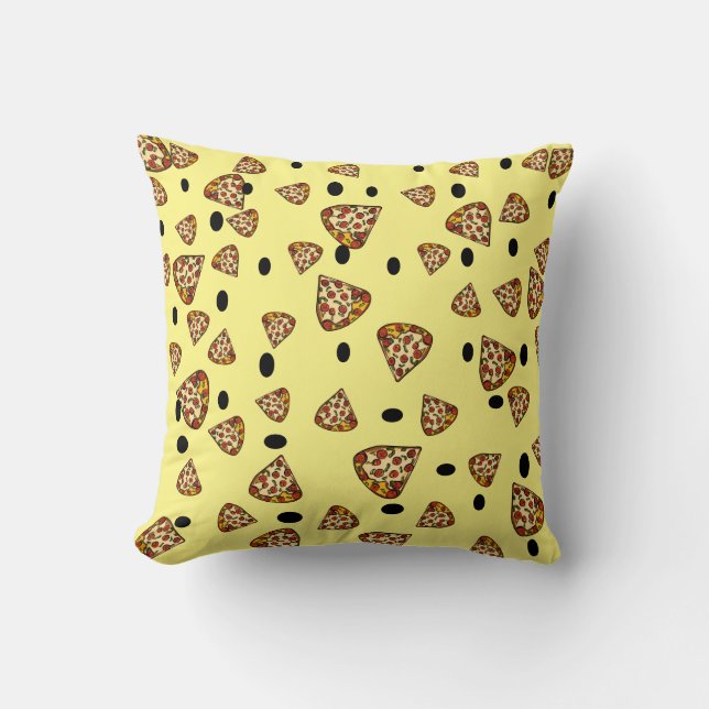 PIZZA THROW PILLOW (Front)