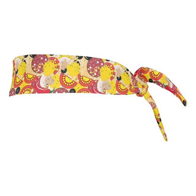 Pizza Tie Headband (Rotate 90)