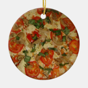 Pizza Time! Ceramic Ornament