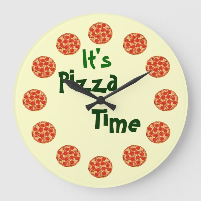 Pizza Time Clock (Front)