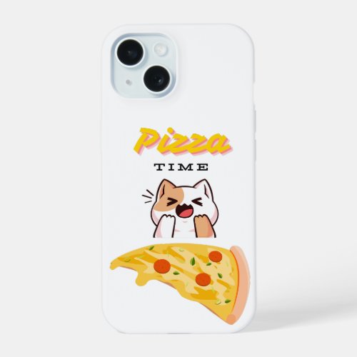 Pizza Time Kitty Cat Phone Case
