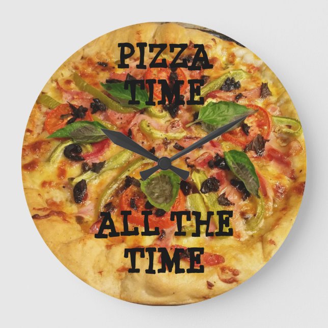 Pizza Time Wall Clock (Front)