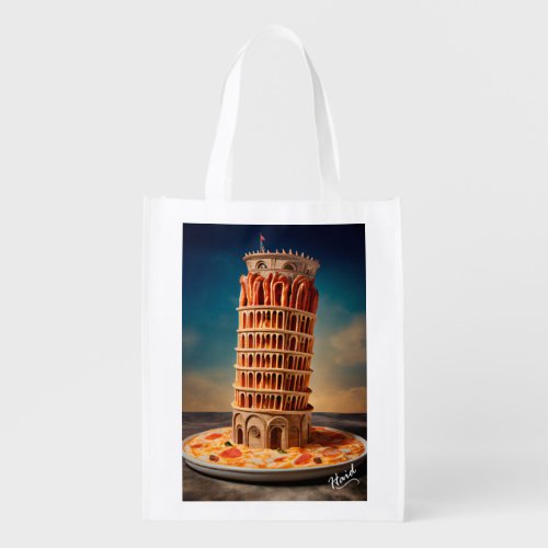 Pizza Tower _Gen AI Grocery Bag