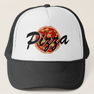 Pizza trucker hat Custom headwear