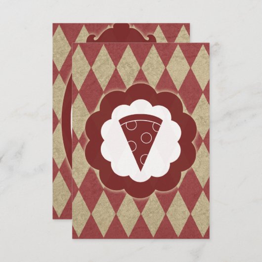 pizza vintage (Front/Back)