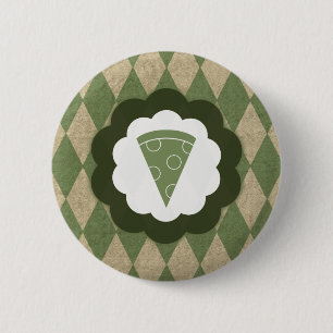 pizza vintage button