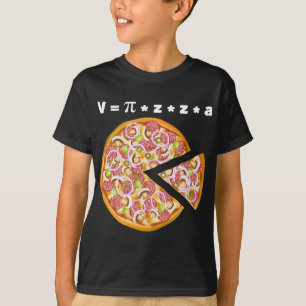 Pizza Volume Equation Math Lover T-Shirt