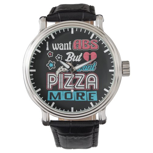 Pizza vs Abs _ Bulking Diet _ Funny Carbs Novelty Watch