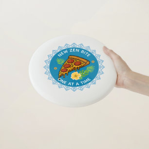 pizza Wham-O frisbee