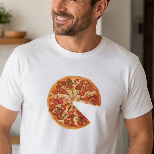 Pizza With Missing Slice Matching Baby Bodysuit (Creator Uploaded)