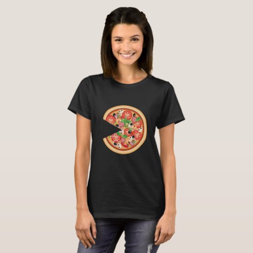 Pizza with Missing Slice Matching Couples T_Shirt