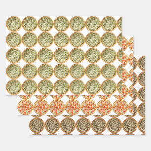 Pizza Wrapping Paper Sheets