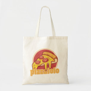 pizzaiolo funny pizza maker gift pie illustration tote bag