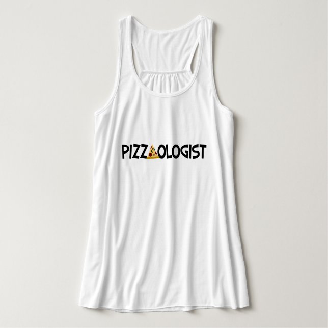 Pizzaologist - Funny Pizza        Tank Top (Design Front)