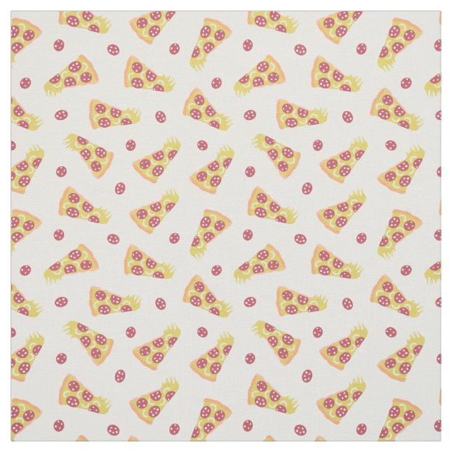 Pizzas Fabric (Swatch)