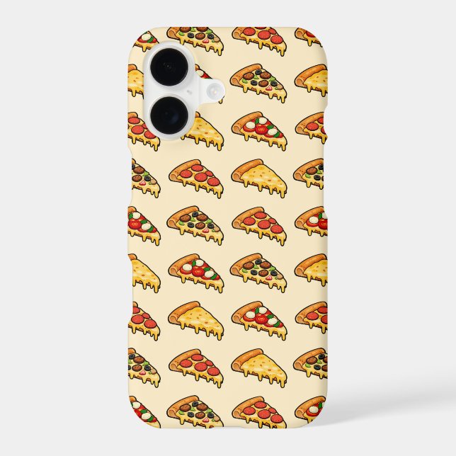 Pizzas iPhone Case (Back)