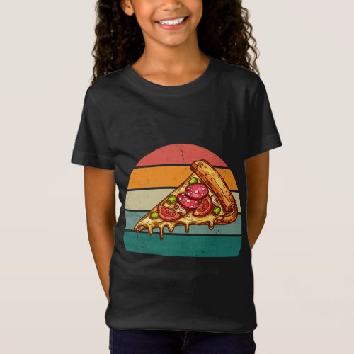 Pizzas salami ham mushroom tomato Italy oven pizze T_Shirt