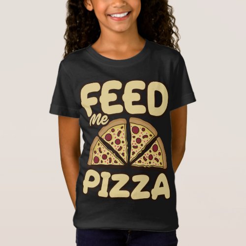 Pizzas salami ham mushroom tomato Italy red white  T_Shirt