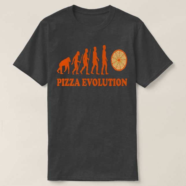 Pizzas salami ham mushroom tomato Italy red white  T-Shirt (Design Front)