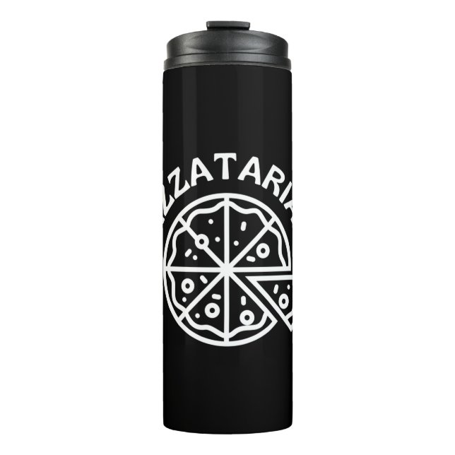 Pizzatarian Pizza Thermal Tumbler (Front)
