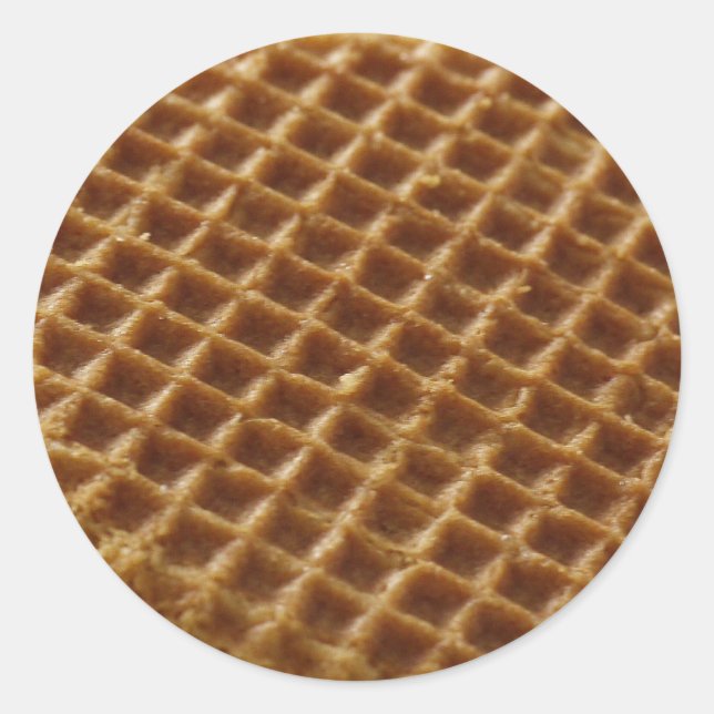 Pizzelle Cookie Sticker (Front)