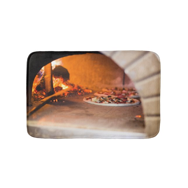Pizzeria Bathroom Mat (Front)