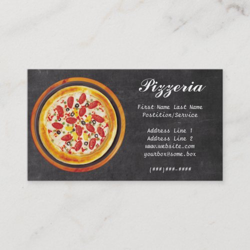 Pizzeria Business Card